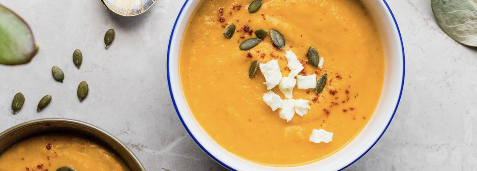 Thai Roasted Squash and Carrot Soup