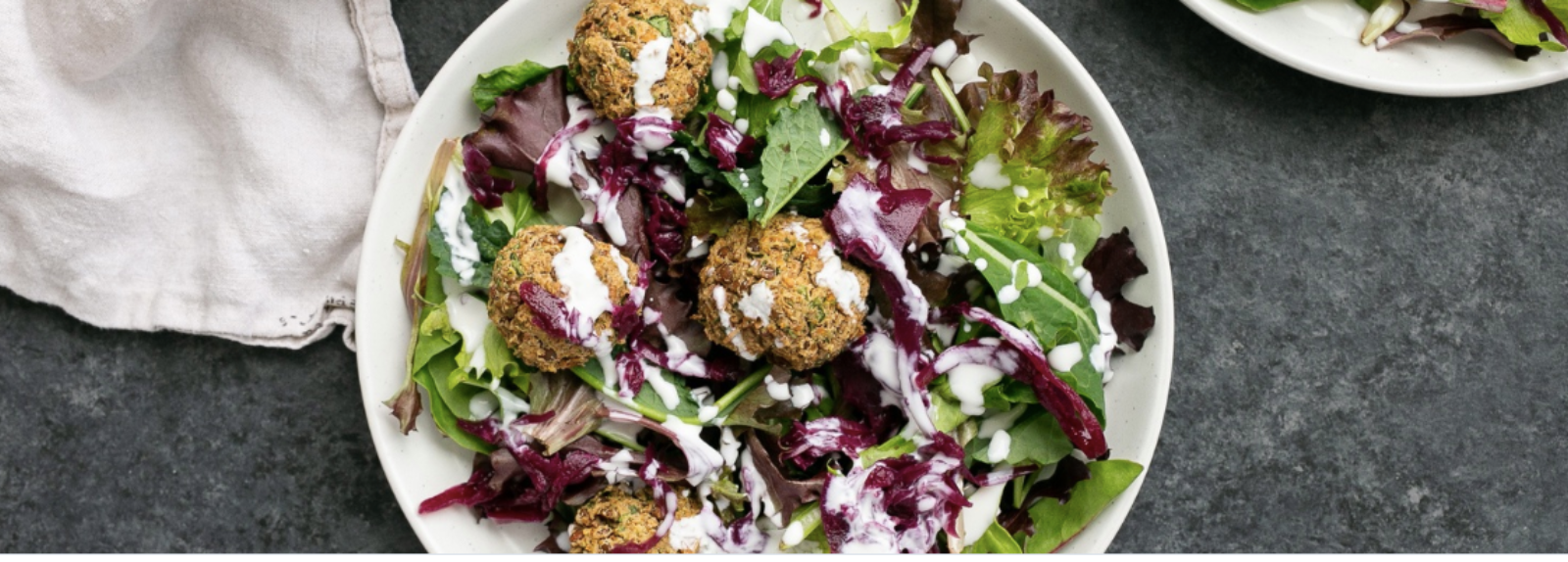 Falafel Tahini Salad